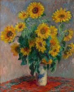 Bouquet di girasoli, 1881